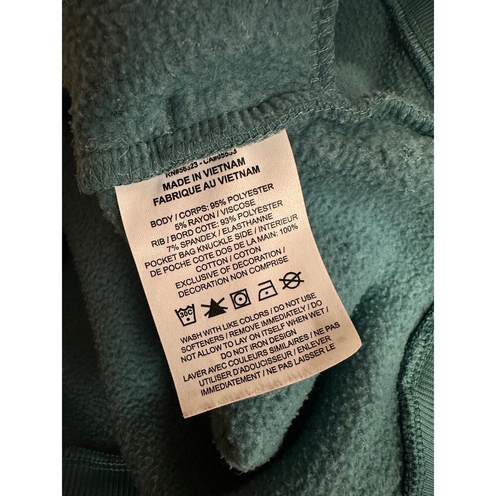 Nike Therma Fleece Training Hoodie Womens Sz XS Teal Blue BV5276-364 - Picture 9 of 12